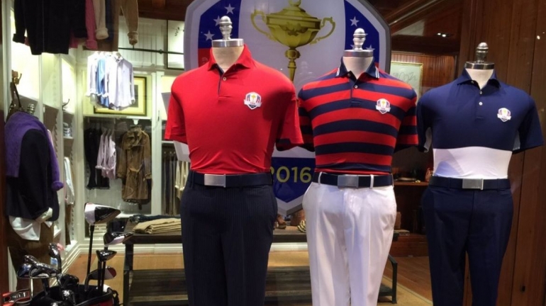 Oblečení Američanů pro Ryder Cup