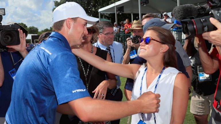 Jordan Spieth a Annie Verret