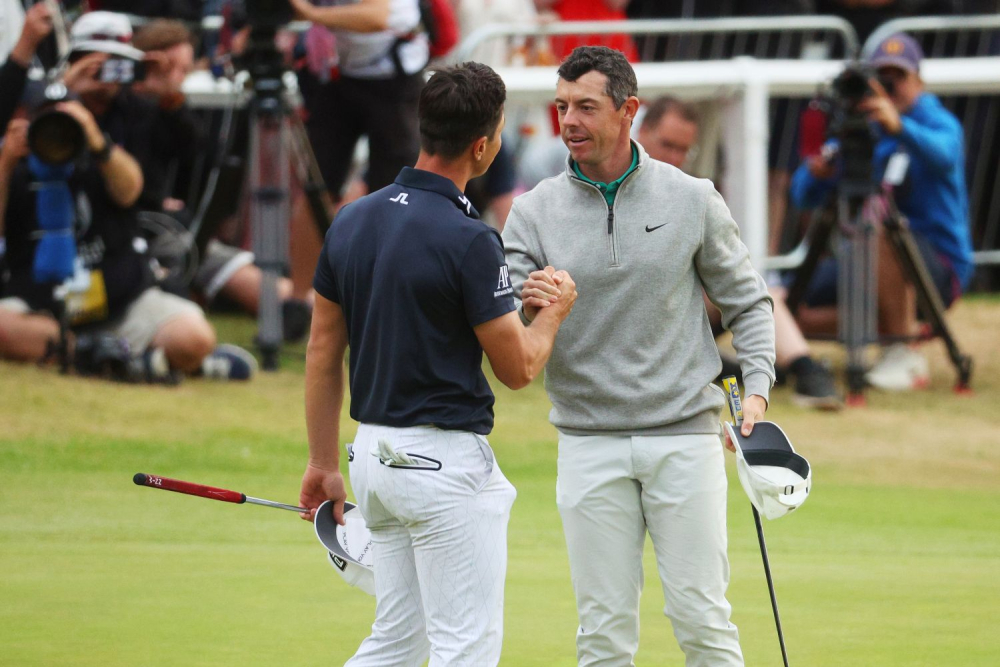 Rory McIlroy a Viktor Hovland (Foto: Getty Images)
