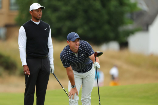Tiger Woods a Rory McIlroy (Foto: Getty Images)