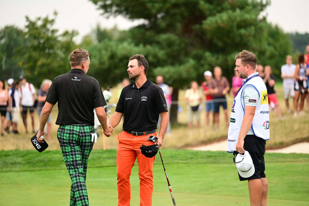 Filip Mrůzek a Ian Poulter (Foto: Ladislav Adámek)