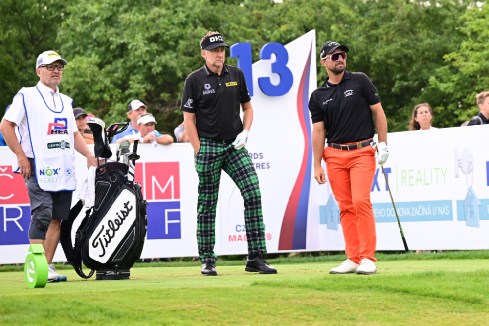 Filip Mrůzek a Ian Poulter (Foto: Ladislav Adámek)