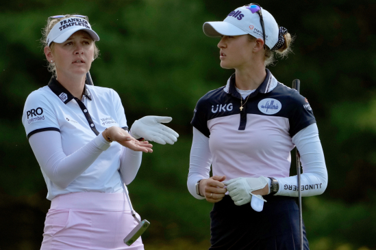 Jessica a Nelly Korda (Foto: GettyImages)