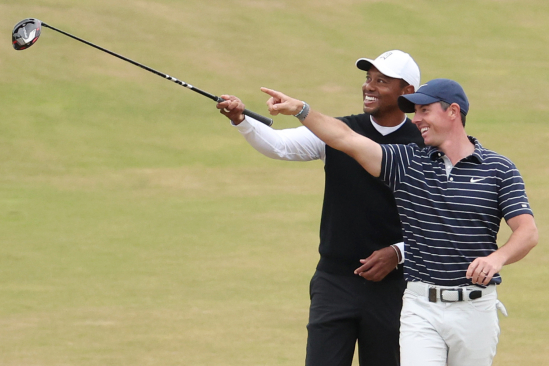 Tiger Woods a Rory McIlroy (Foto: Getty Images)