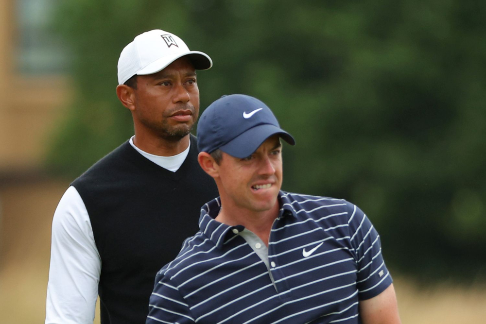 Tiger Woods a Rory McIlroy (Foto: Getty Images)
