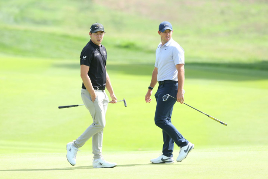 Matt Fitzpatrick a Rory McIlroy (Foto: Getty Images)