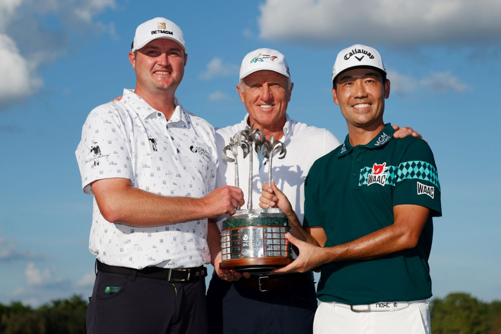 Greg Norman (uprostřed), (Foto: GettyImages)