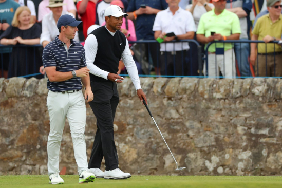 Rory McIlroy a Tiger Woods (Foto: GettyImages)