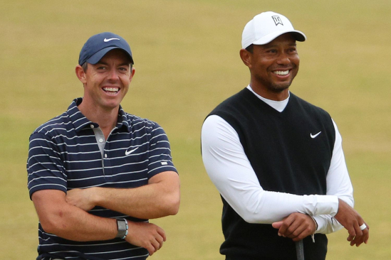 Tiger Woods a Rory McIlroy (Foto: Getty Images)