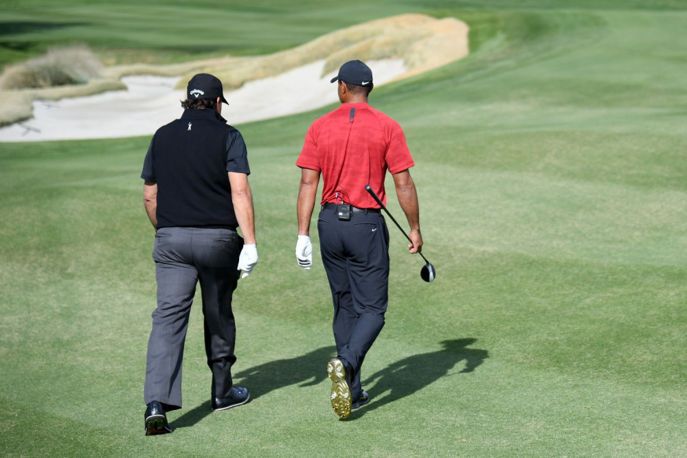 Phil Mickelson a Tiger Woods (Foto: Getty Images)