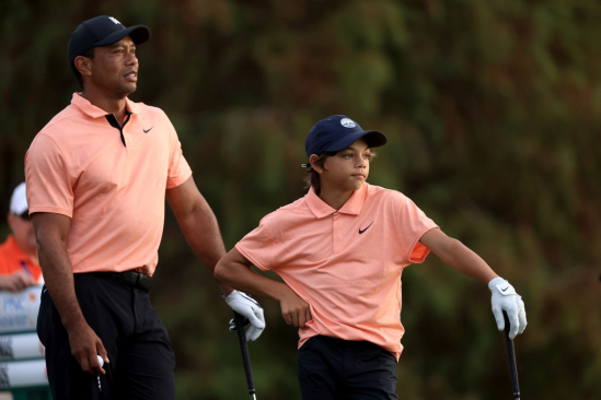 Tiger Woods a Charlie Woods na PNC Championship 2021 (Foto: GettyImages)