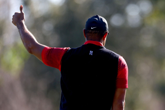 Tiger Woods se postaral o jedny z nejlepších golfových ran roku 2022 (foto: GettyImages)