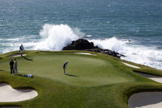 Jamka č. 7 v Pebble Beach (Foto: Getty Images)