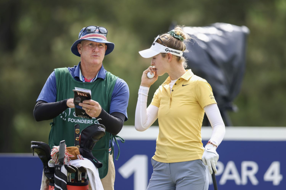 Nelly Korda a Joe LaCava (Foto: Getty Images)