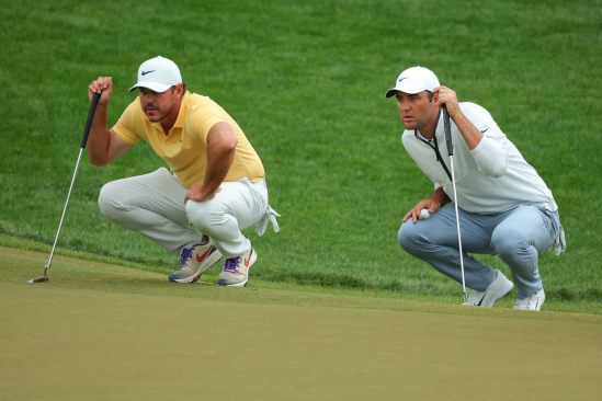 Scottie Scheffler a Brooks Koepka (Foto: Getty Images)