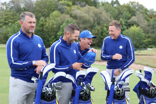  Lee Westwood, Sergio Garcia, Paul Casey a Ian Poulter v Ryder Cupu 2021 (Foto: GettyImages).