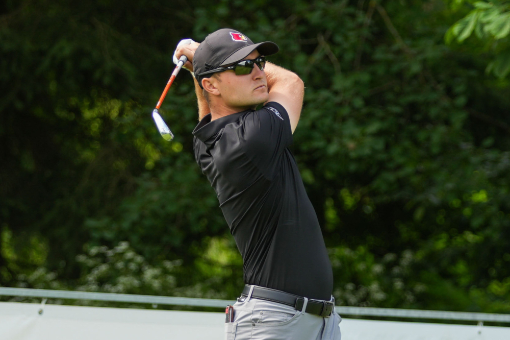 Jiří Zuska při svém profi debutu zahrál na Kaskáda Golf Challenge za -2 (foto: Patrik Jeřicha)
