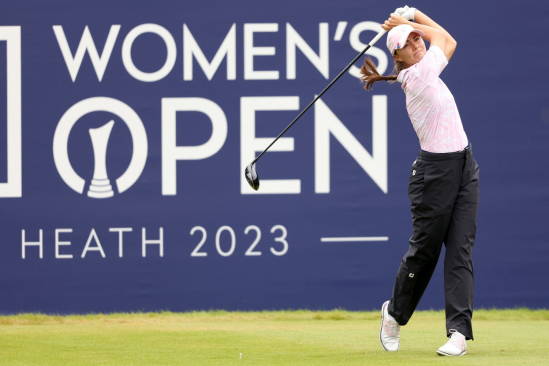 Klára Spilková během 2. kola AIG Women&#039;s Open (foto: GettyImages)