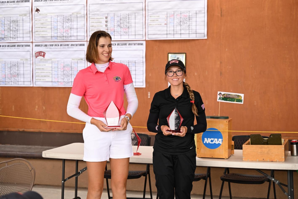 Veronika Kedroňová (vlevo). (Foto: kentstatesports.com)