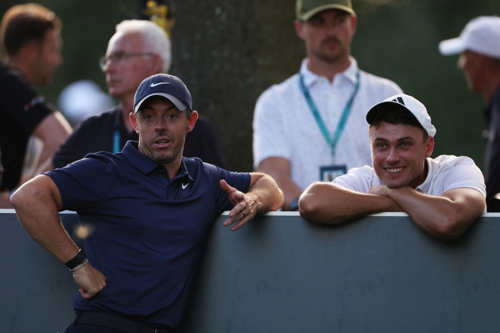 Rory McIlroy a Ludvig Aberg (Foto: Getty Images)