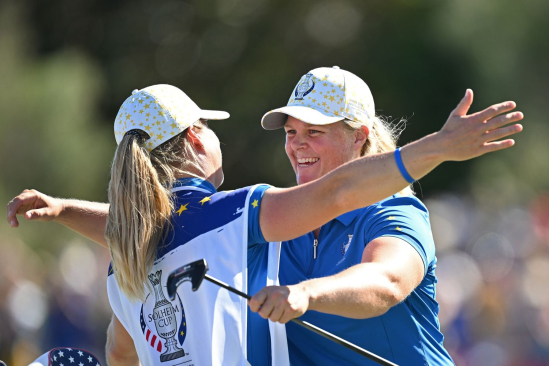 Caroline Hedwall získala v závěru singlů důležitý a trochu nečekaný bod (foto: GettyImages)