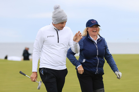 Matt Fitzpatrick s maminkou Susan (Foto: GettyImages).