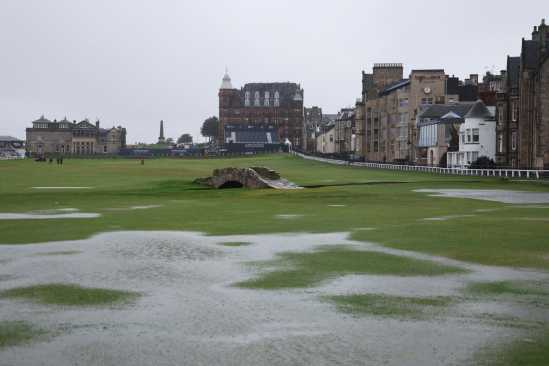 Old Course pod vodou (Foto: Getty Images)