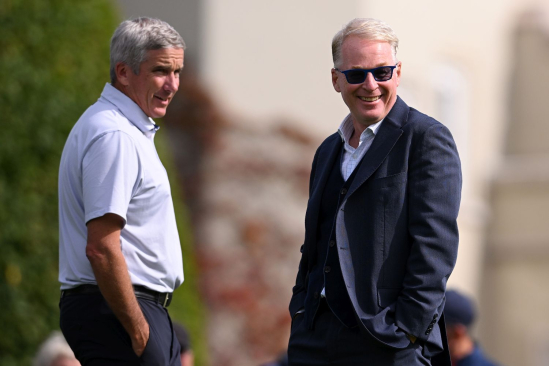 Jay Monahan a Keith Pelley (Foto: Getty Images)