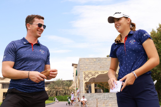 Denisa Kedroňová a Svatopluk Býma (foto: USGA/Steven Gibbons)