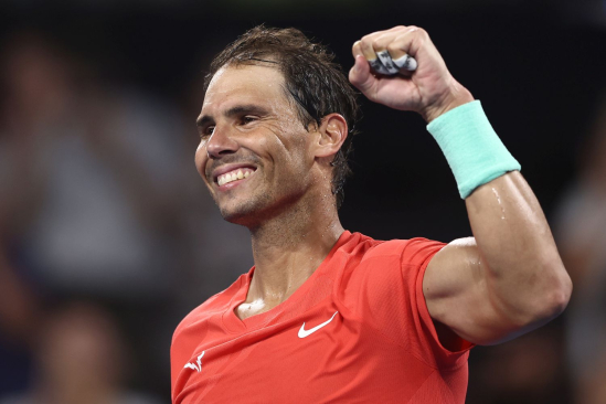 Rafael Nadal opět slaví vítězství. Nikoliv ale na tenisovém kurtu, ale na golfovém turnaji