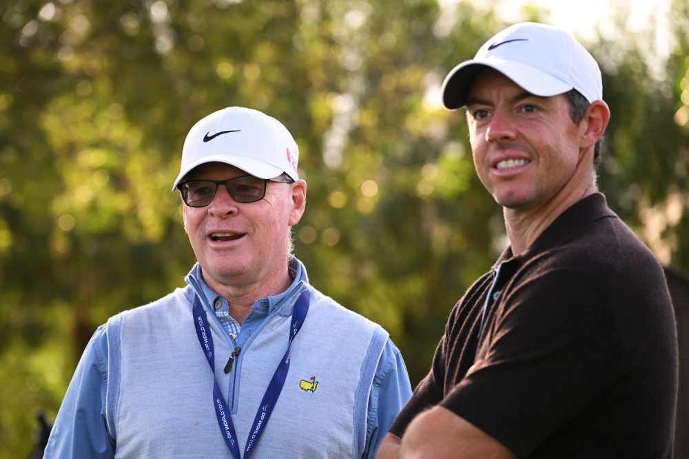 Keith Pelley a Rory McIlroy (Foto: Getty Images)