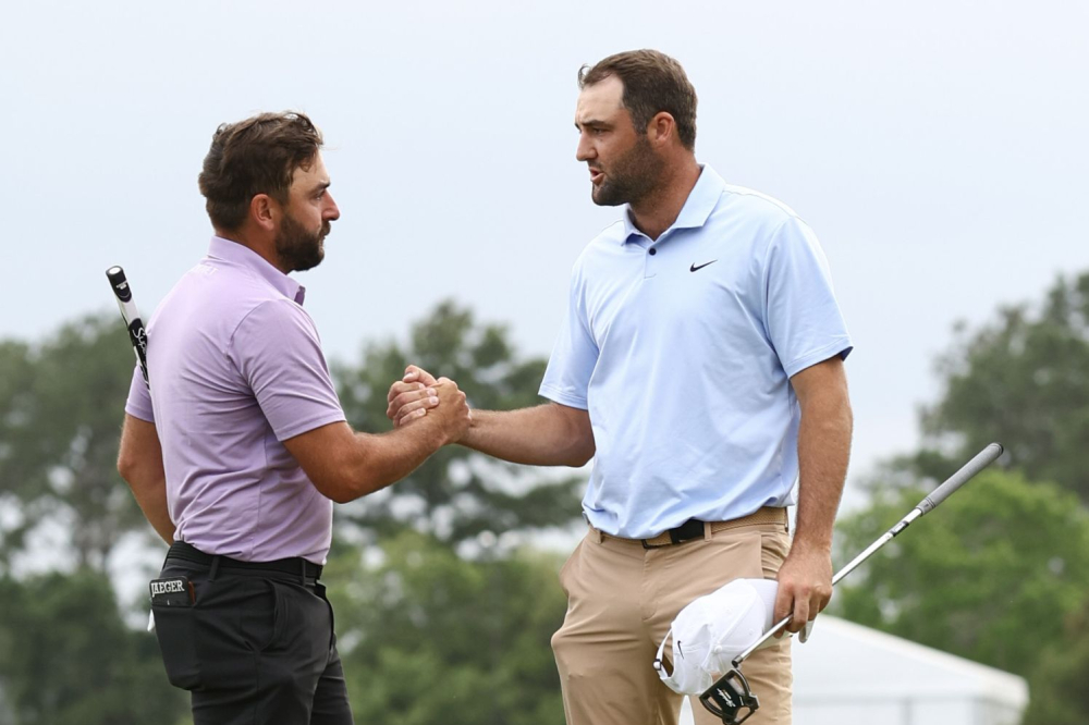 Stephan Jaeger a Scottie Scheffler (Foto: Getty Images)