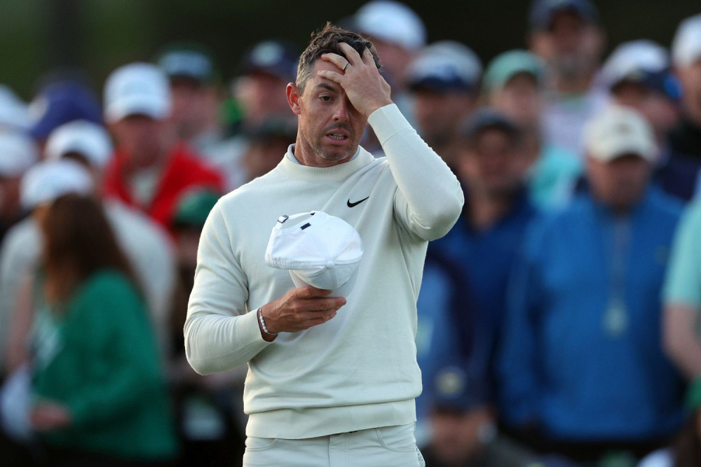 Rory McIlroy během 2. kola Masters 2024 (foto: GettyImages)