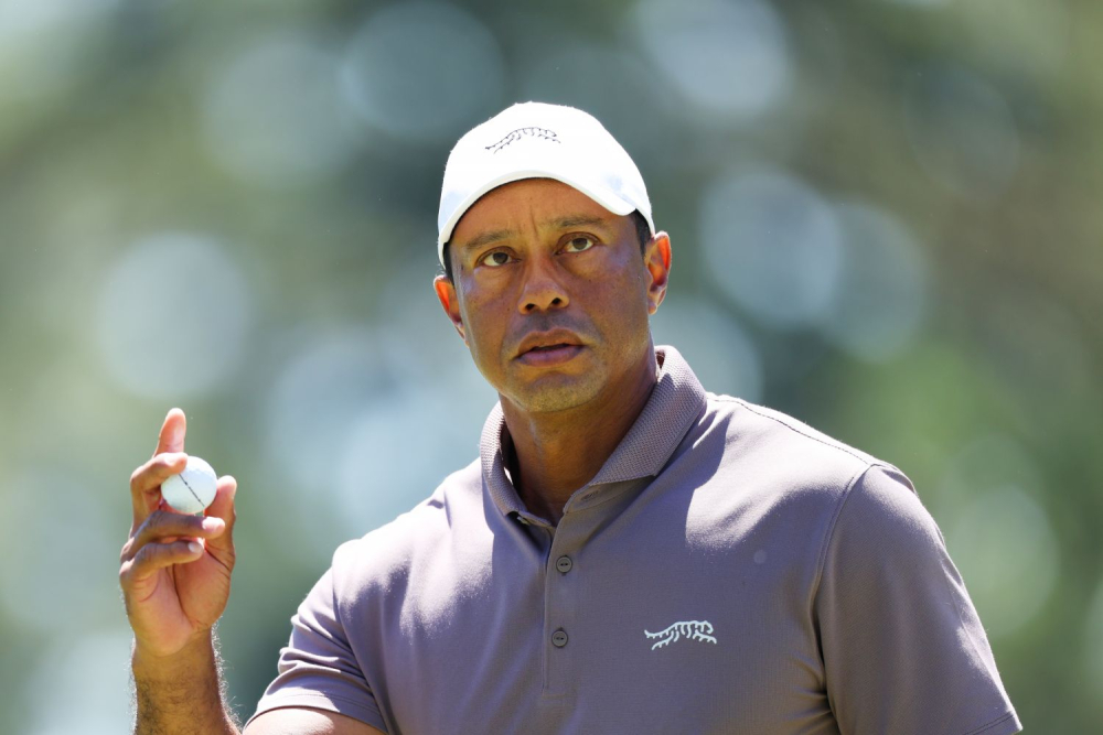 Tiger Woods během 2. kola Masters 2024 (foto: GettyImages)