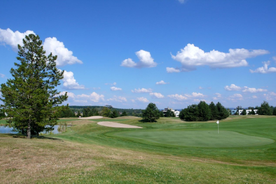 10. jamka hřiště v Mladé Boleslavi (foto: Golf Mladá Boleslav).