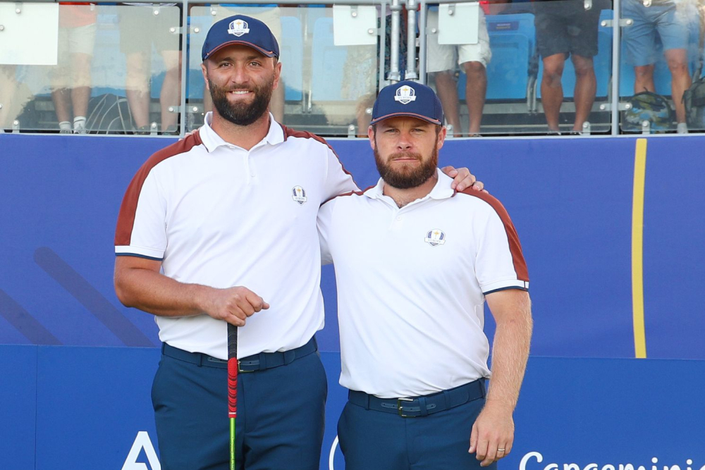 Jon Rahm a Tyrrell Hatton (Foto: Getty Images)