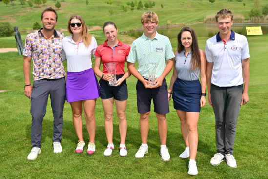 Letošní první turnaj Czech Open Golf Tour vyhráli Louis Klein a Julie Oplatková