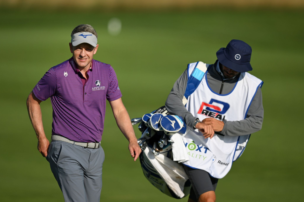 Luke Donald během D+D REAL Czech Masters 2023 (foto: GettyImages) Luke Donald během D+D REAL Czech Masters 2023 (foto: GettyImages)