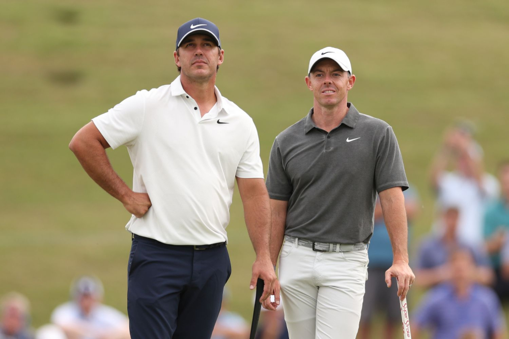 Brooks Koepka a Rory McIlroy (foto: GettyImages). Brooks Koepka a Rory McIlroy (foto: GettyImages).