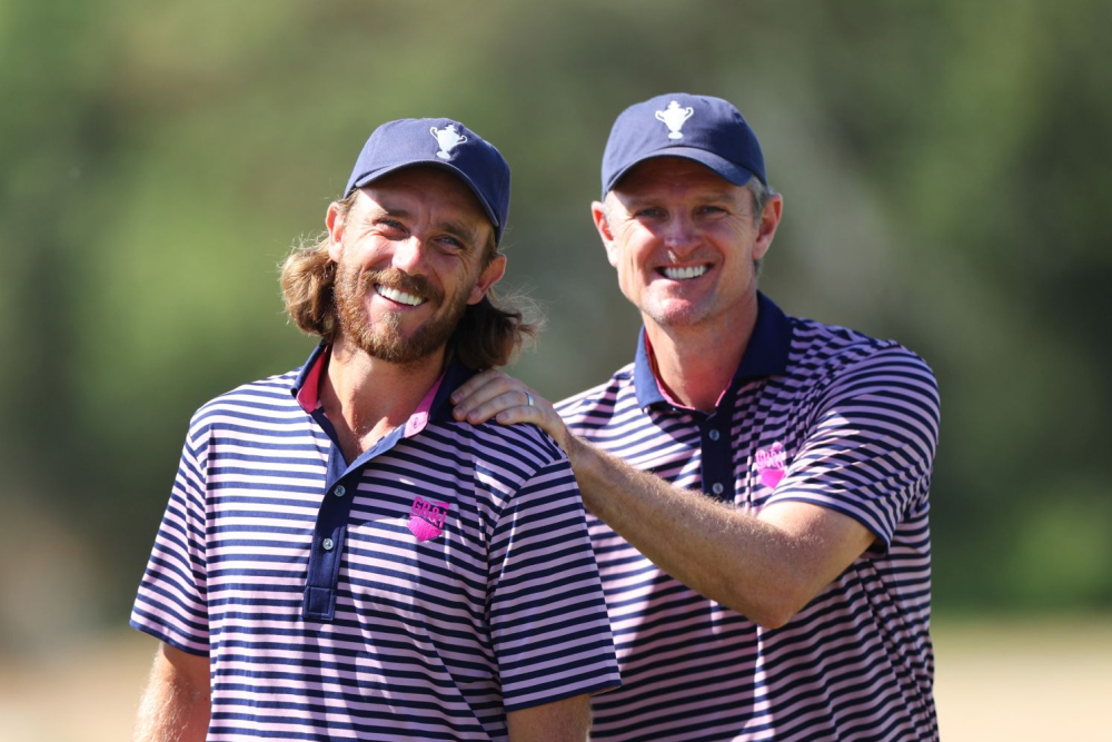 Tommy Fleetwood a Justin Rose (Foto: GettyImages) Tommy Fleetwood a Justin Rose (Foto: GettyImages)