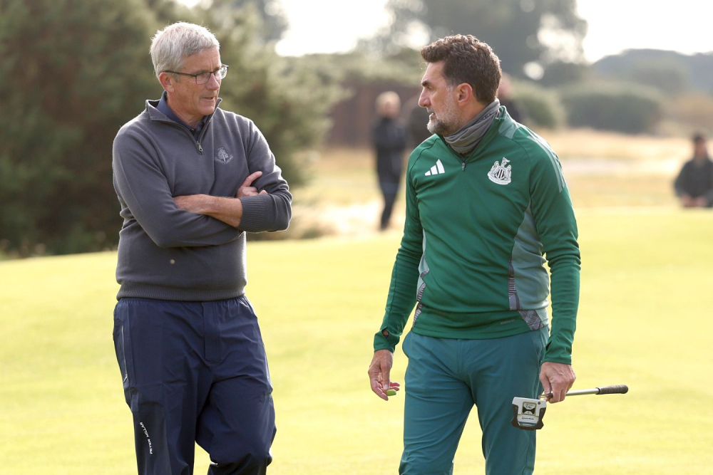Komisionář PGA Tour Jay Monahan a guvernér PIF Yasir Al- Rumayyan (foto: GettyImages). Komisionář PGA Tour Jay Monahan a guvernér PIF Yasir Al- Rumayyan (foto: GettyImages).