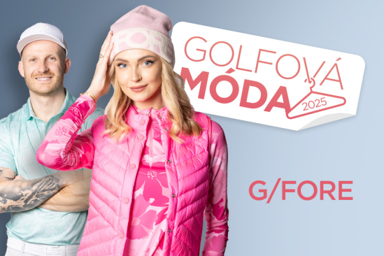Golfová móda 2025 - G/Fore.