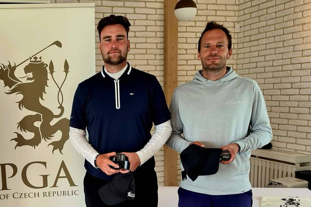 Jan Cafourek a Matyáš Zapletal (Foto: Czech PGA) Jan Cafourek a Matyáš Zapletal (Foto: Czech PGA)