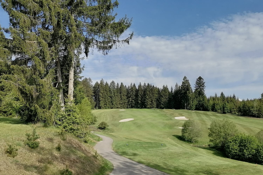 Golfové hřiště GC Sterngartl (Foto: autor) Golfové hřiště GC Sterngartl (Foto: autor)