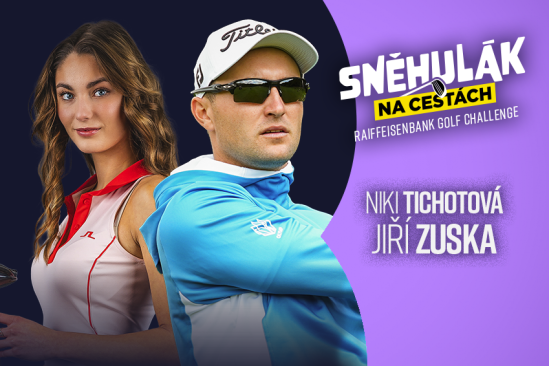 Sněhulák na cestách - Raiffeisenbank Golf Challenge 2025: Jiří Zuska
