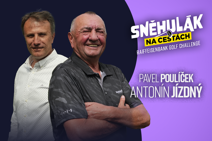 Sněhulák na cestách - Raiffeisenbank Golf Challenge 2025: Antonín Jízdný. Sněhulák na cestách - Raiffeisenbank Golf Challenge 2025: Antonín Jízdný.