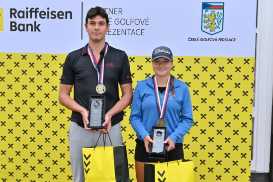 Noví mistři ČR na rány Sofie Borůvková a Jakub Dalibor Sutor (Foto: Zdeněk Sluka)