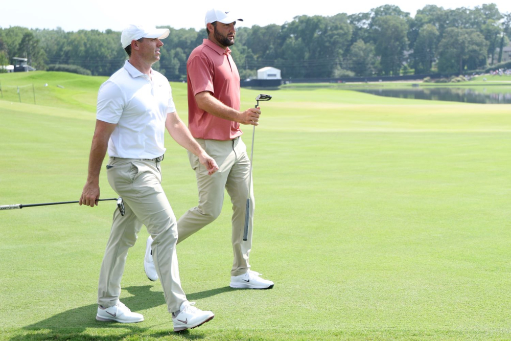 Rory McIlroy a Scottie Scheffler (foto: GettyImages). Rory McIlroy a Scottie Scheffler (foto: GettyImages).