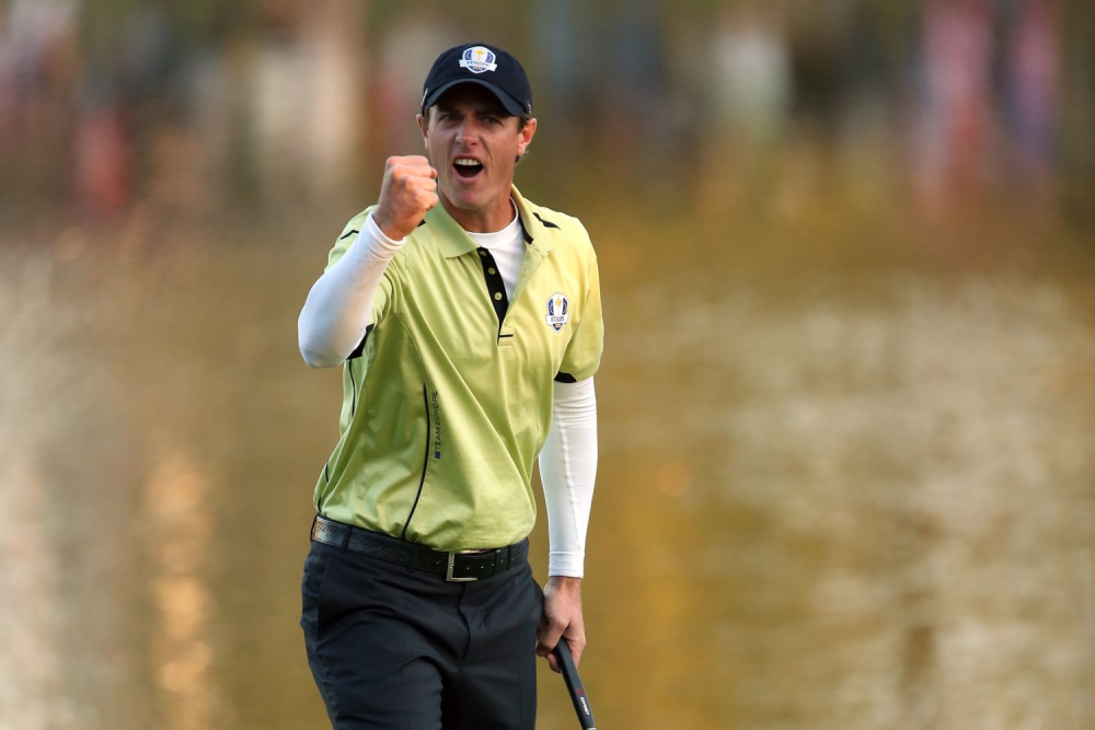 Nicolas Colsaerts v roce 2012 v Medinah (foto: GettyImages).