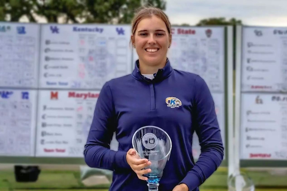 Veronika Kedroňová (foto: kentstatesports.com) Veronika Kedroňová (foto: kentstatesports.com)